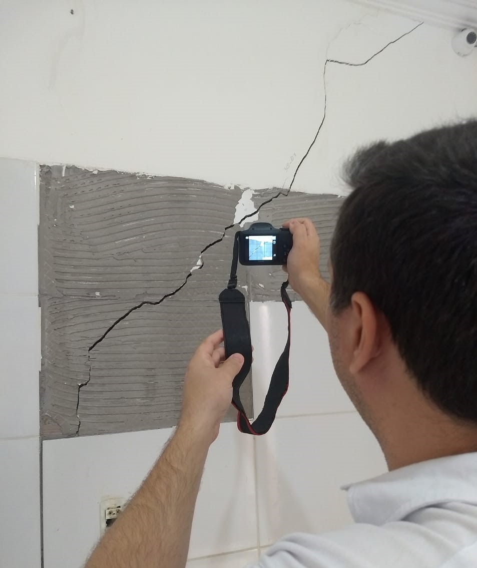 rachadura estrutural