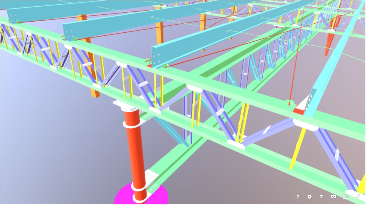 projeto estrutural metálico da kibon
