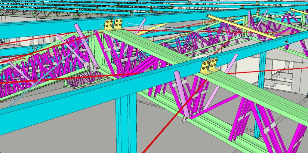 estruturas metálicas - modelagem 3D