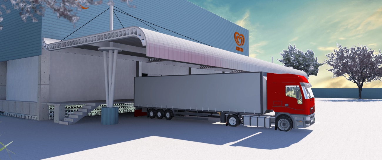 projeto estrutural metálico da kibon