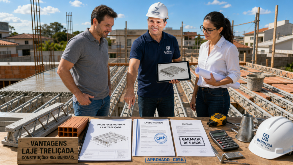 Vantagens da laje treliçada em construções residenciais