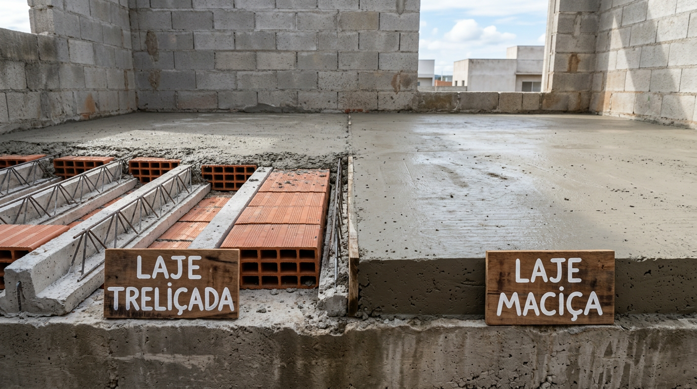 Laje treliçada ou laje maciça: Qual a melhor opção?