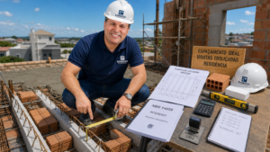 Espaçamento ideal entre as vigotas treliçadas de residência