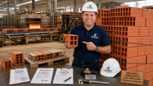 Fabricantes de laje treliçada com enchimento cerâmico.