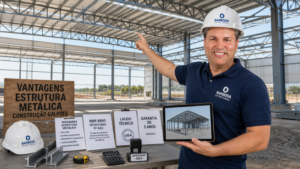 Vantagens da estrutura metálica para construção de galpões