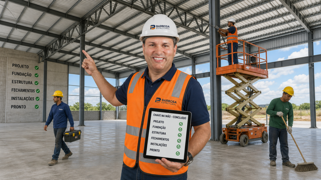 Construção de Galpão Metálico: Solução Chave na Mão