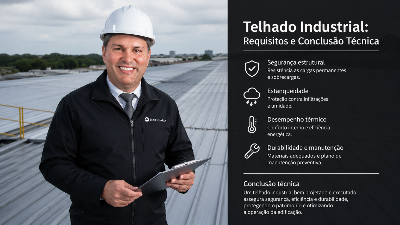 telhado industrial