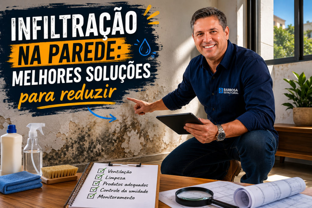Infiltração na Parede: Melhores Soluções para Reduzir