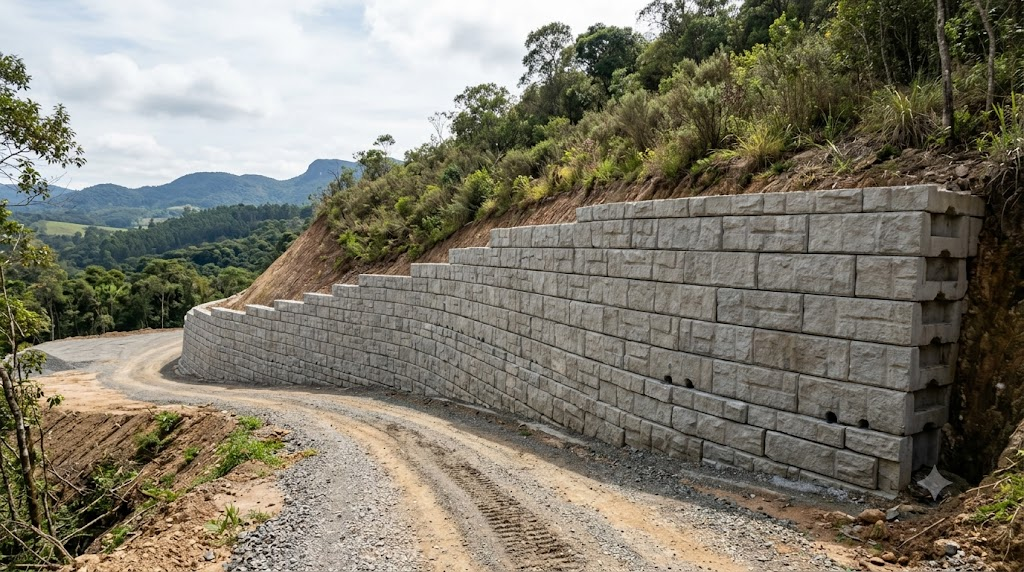 Muro de arrimo