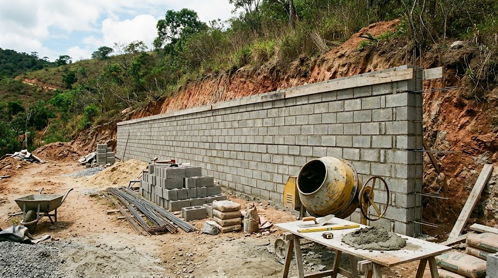 muro de arrimo