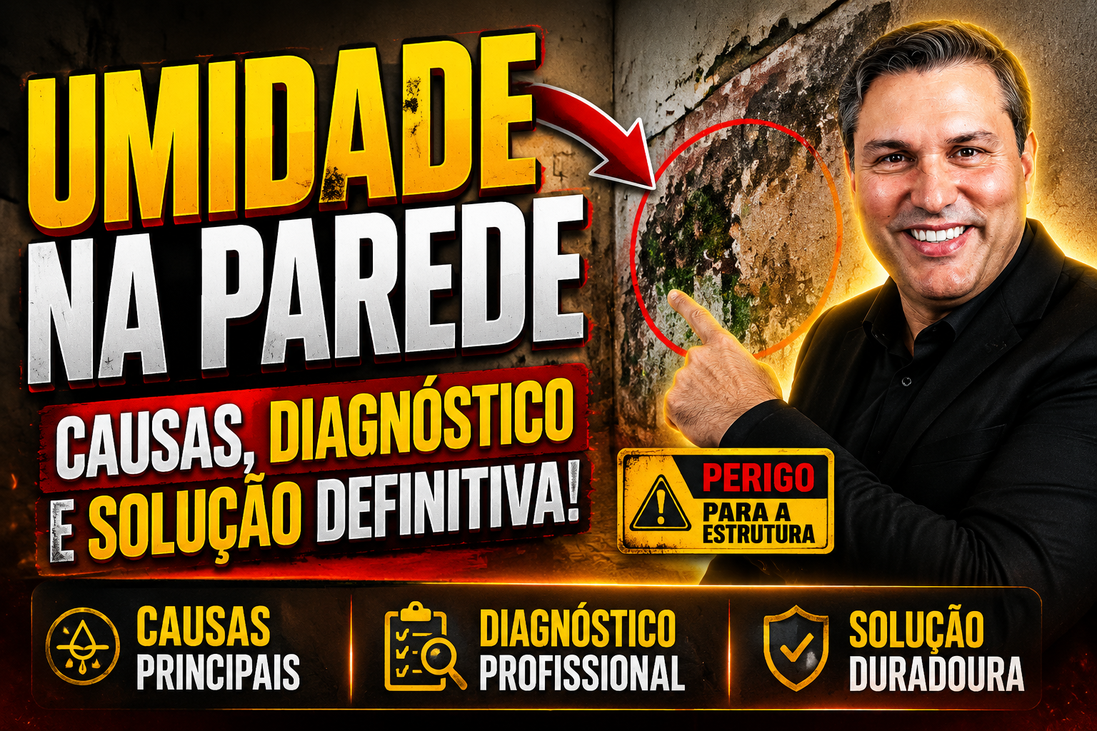 umidade na parede