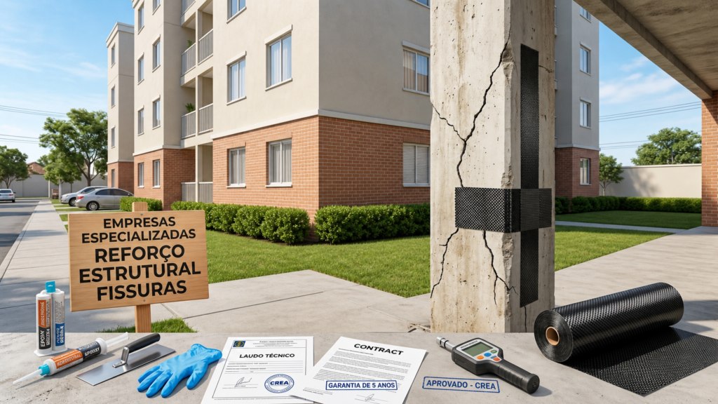 Empresas especializadas em reforço estrutural para fissuras