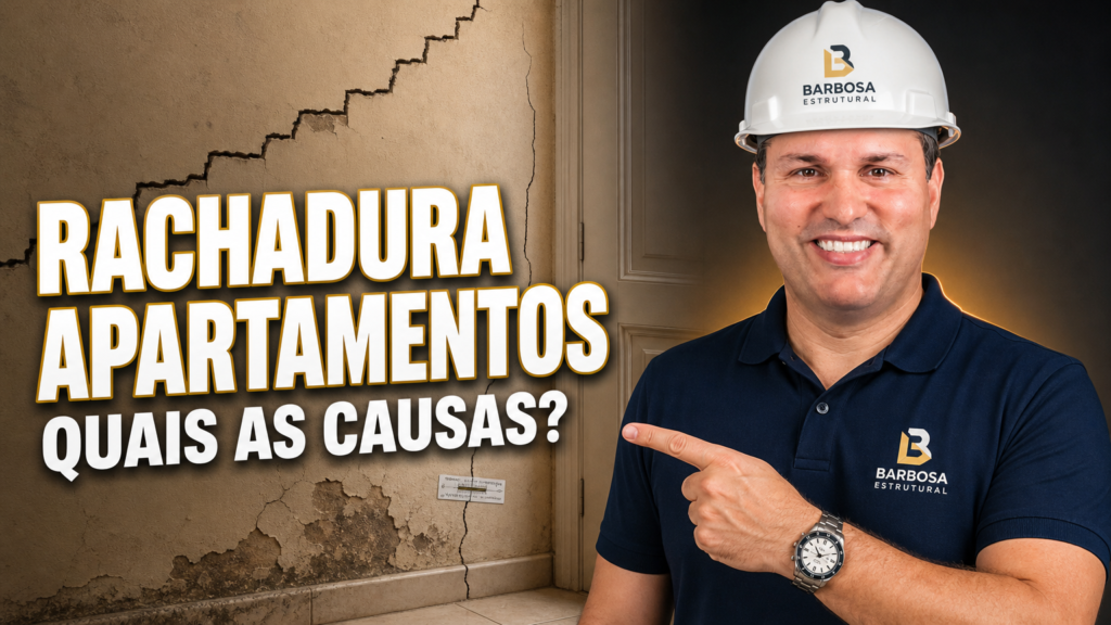 Rachadura em paredes e apartamentos comuns: Quais as causas?