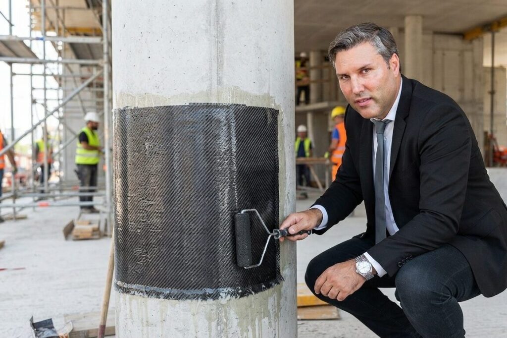 reforço fibra de carbono