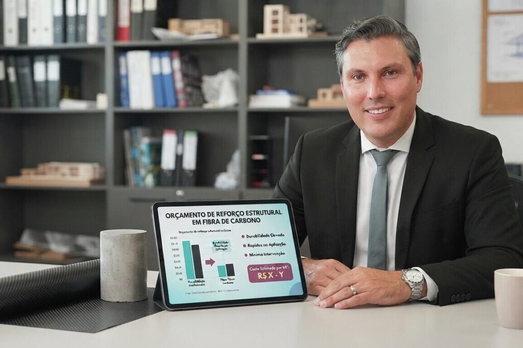 reforço fibra de carbono
