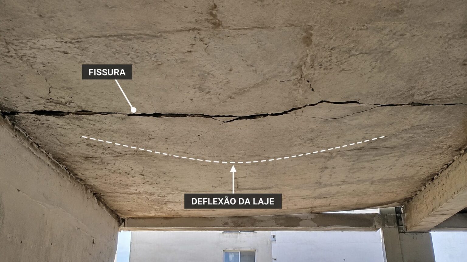 fissura e deflexão