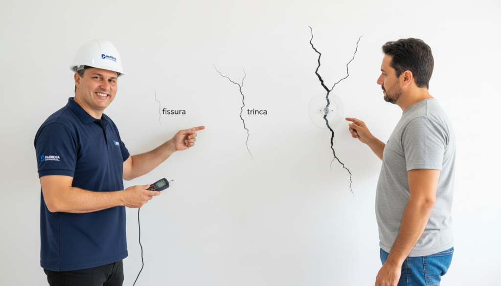 Fissura, trinca e rachadura: Quais as principais diferenças?