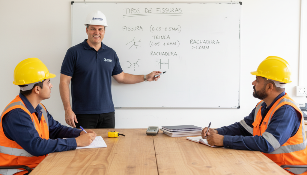 Fissura, trinca e rachadura: Quais as principais diferenças?