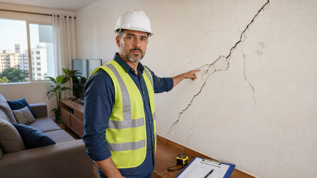 Engenheiro Estrutural: Quando Chamar para Avaliar Trincas?