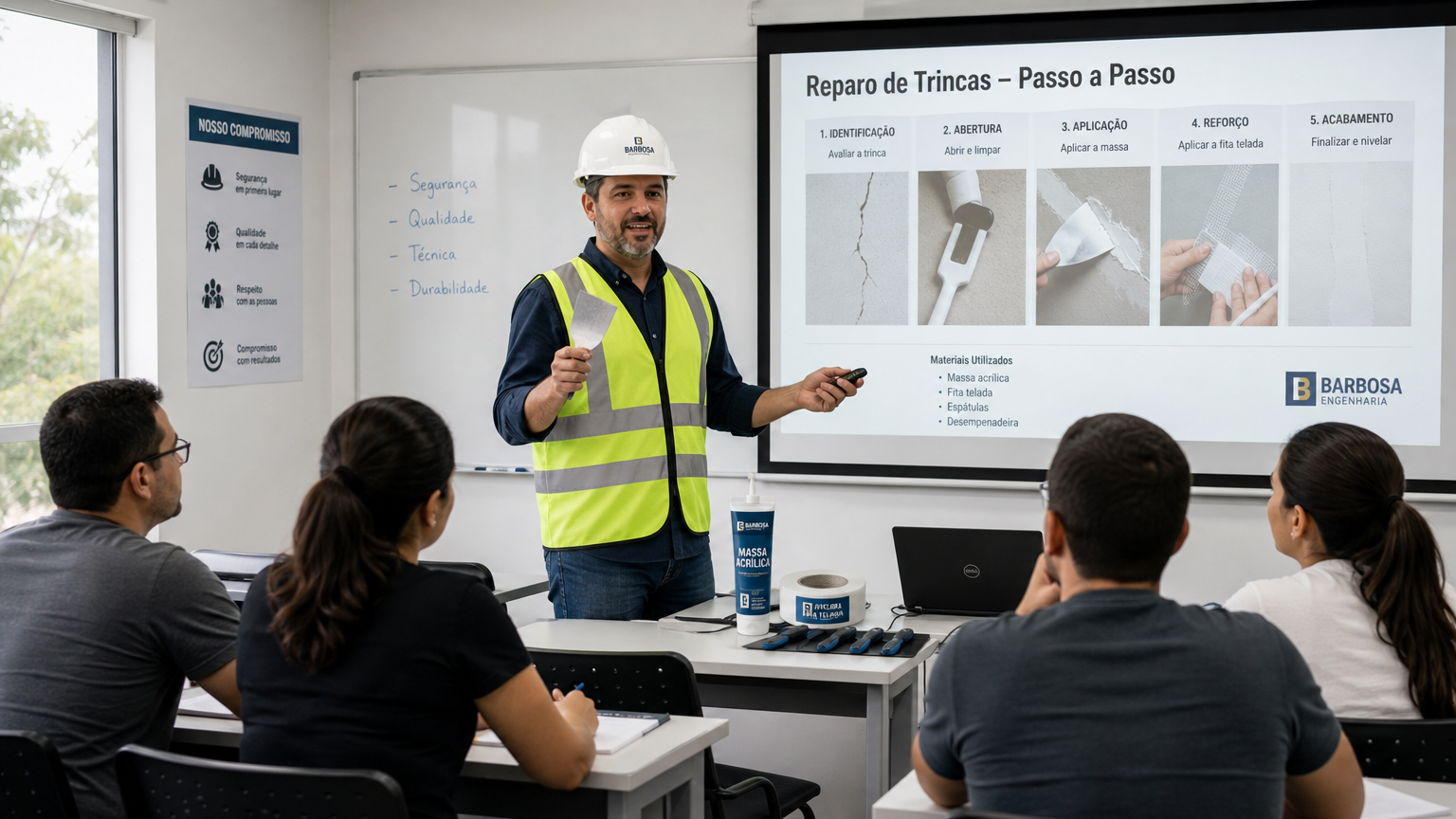 Cursos ou Tutoriais Sobre Como Reparar Trincas Domésticas