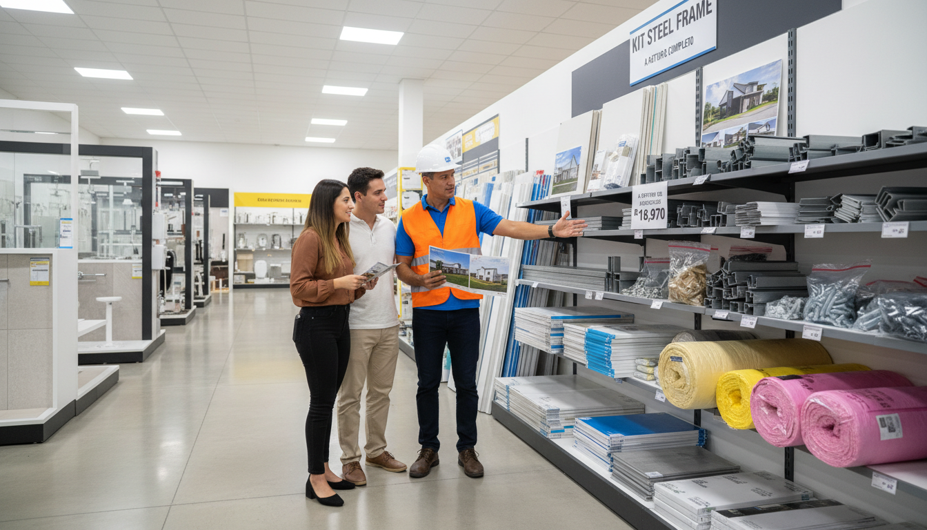 Kits Para Casa de Estrutura Metálica: Onde Comprar?