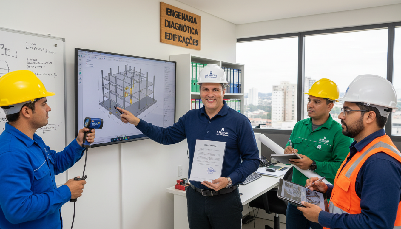 Serviços oferecidos na engenharia diagnóstica em edificações