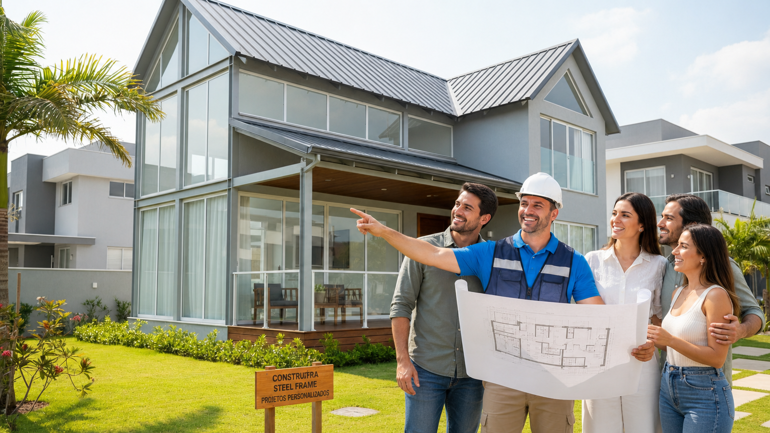 Construtora de Casas Metálica Personalizada: Onde Encontrar?