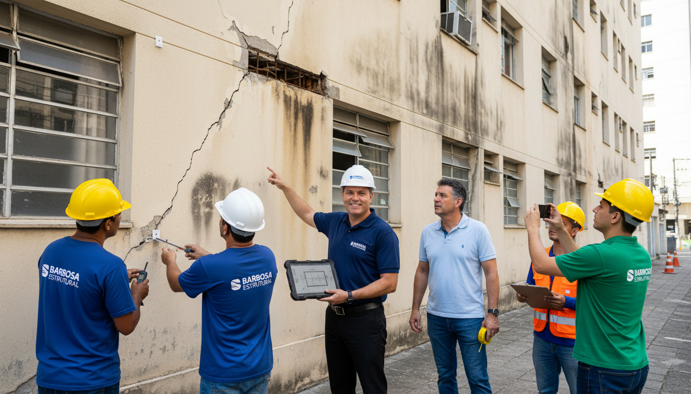Problemas estruturais em prédio antigo: Como identificar?