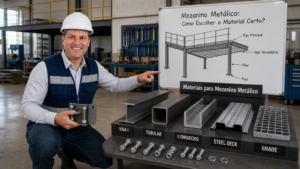Mezanino Metálico: Como Escolher o Material Certo?