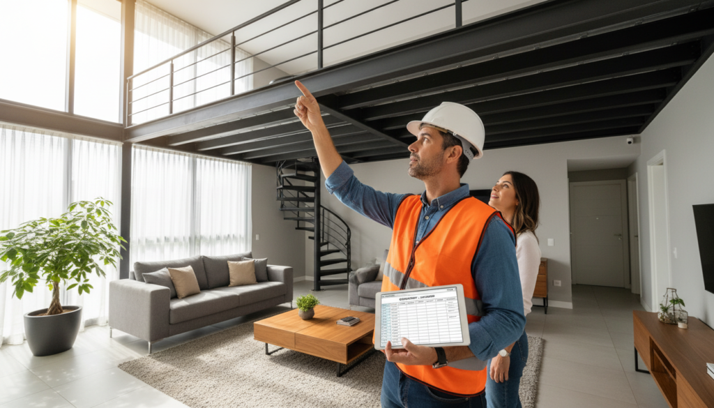 Mezanino Metálico Residencial: Quanto Custa um Projeto ?