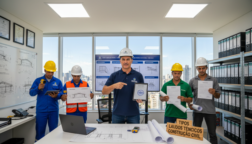 Laudos técnicos construção civil: Quais os tipos de laudos?