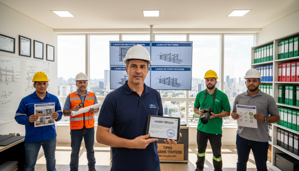 Laudos técnicos construção civil: Quais os tipos de laudos?