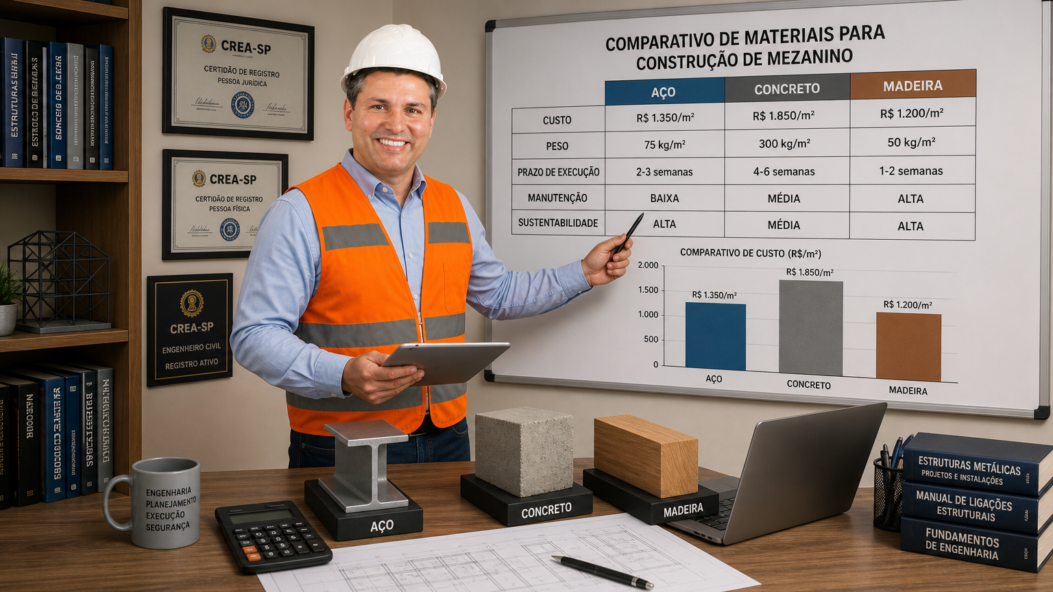 Estruturas Metálicas Mezanino: Quais seus Benefícios?