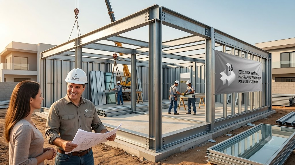 Estrutura Metálica Residencial
