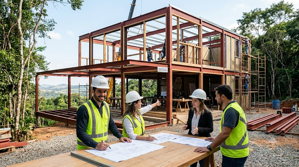 Estrutura Metálica Residencial