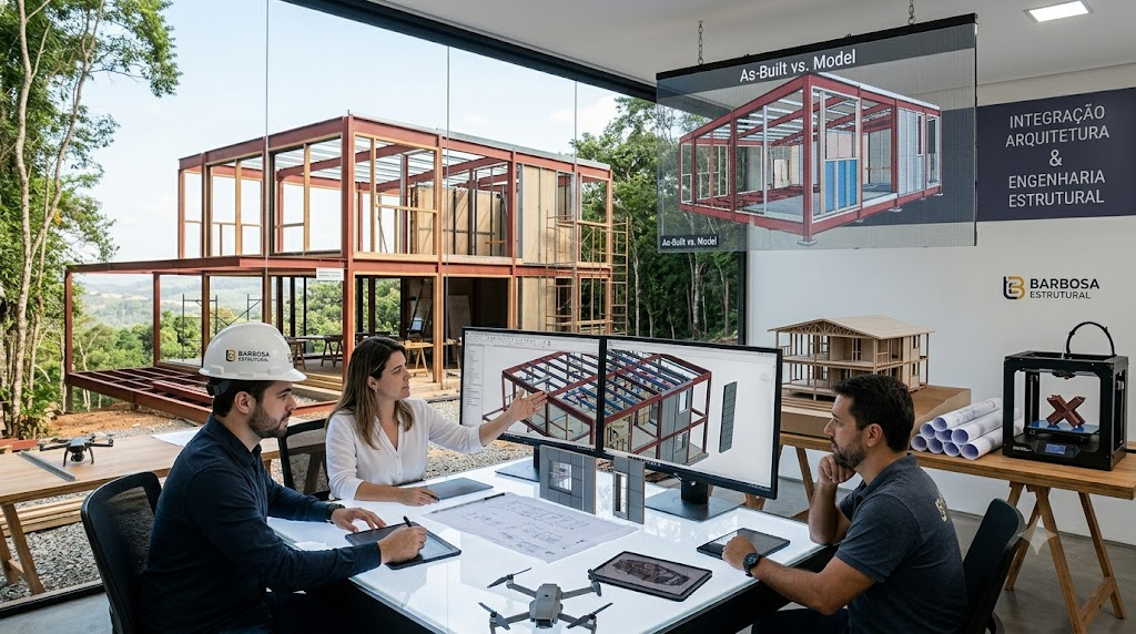 Estrutura Metálica Residencial