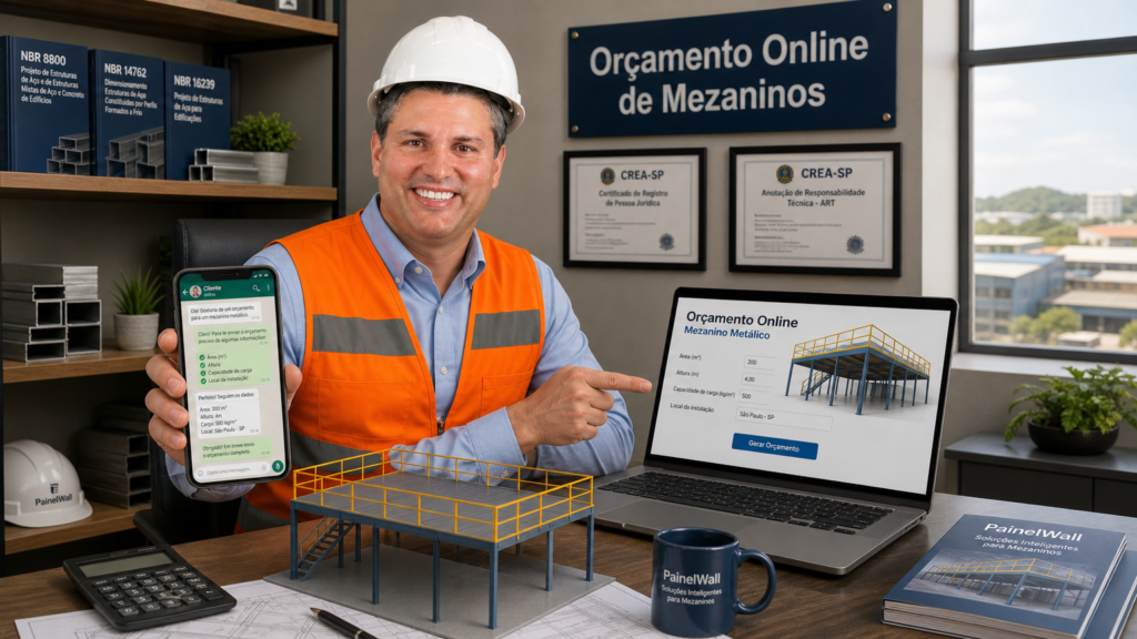 Mezanino Metálicos: Empresas Com Orçamento Online