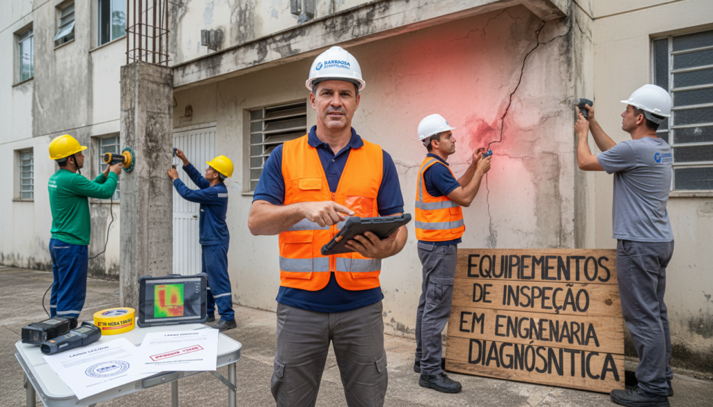 Equipamentos de inspeção em engenharia diagnóstica