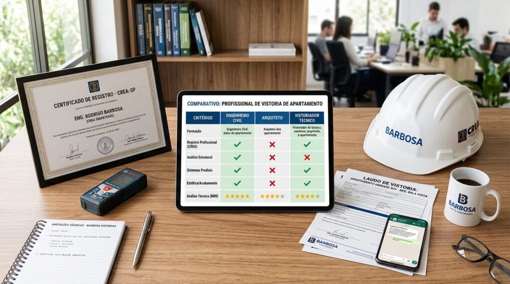 Vistoria Técnica em Apartamento: Melhores Profissionais