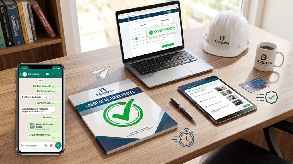 Laudo Vistoria Digital: Atendimento Rápido e Ágil