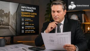 infiltrações na parede