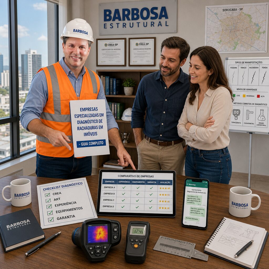 Empresas Especializadas em Diagnóstico de Rachaduras