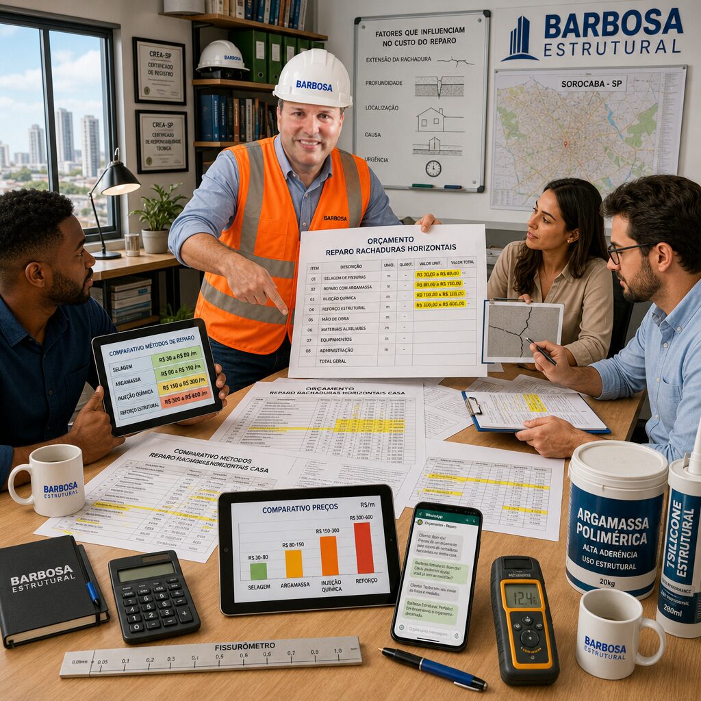 Materiais de Reparo de Rachaduras Horizontais: Onde Comprar?