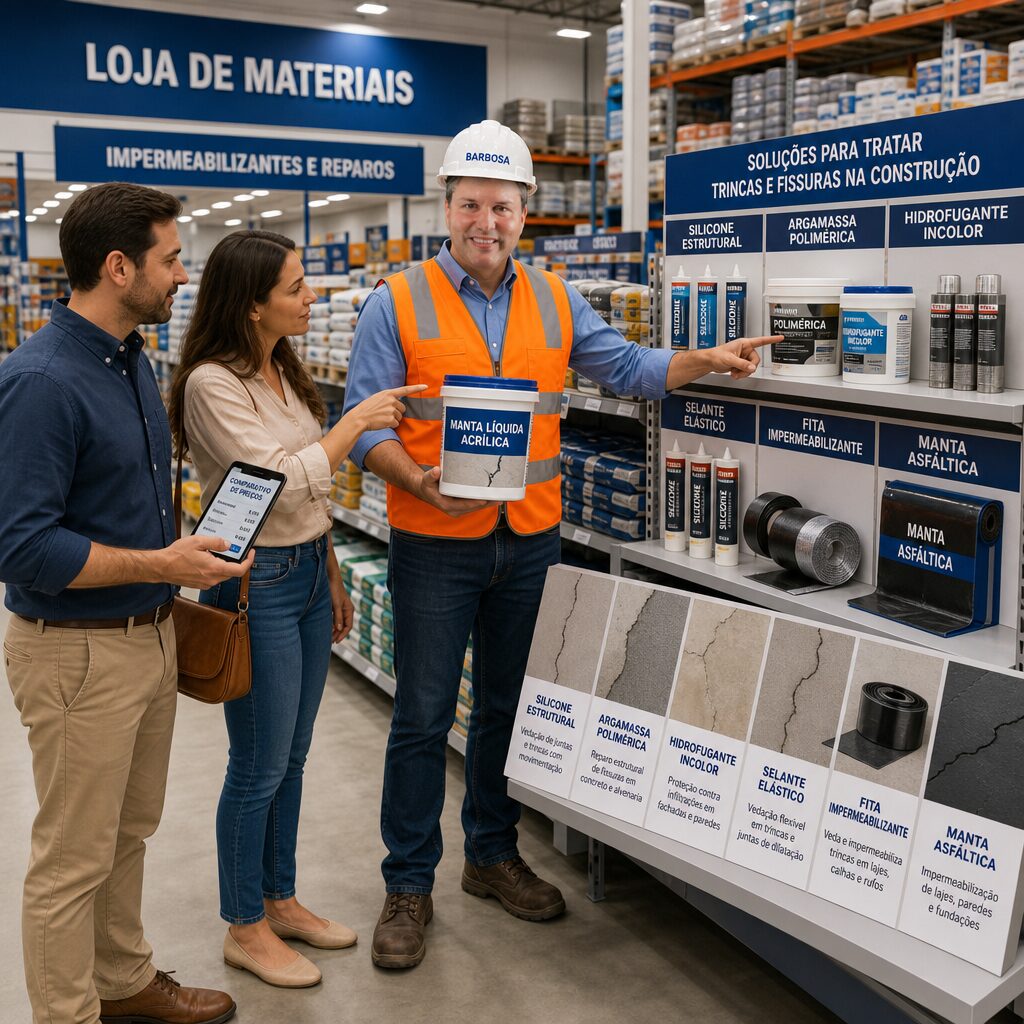 Materiais para Tratamento de Fissuras: Onde Encontrar?