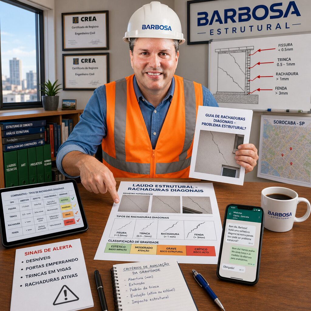 Empresas com Serviços de Inspeção para Rachaduras Diagonais