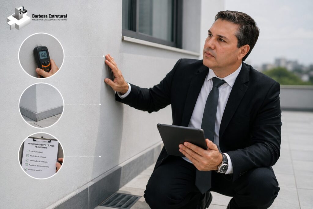 Reparo de Infiltrações