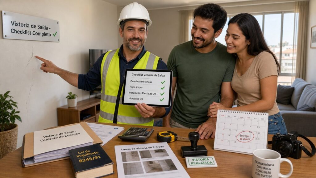 Vistoria Saída de Imóvel Alugado: Checklist Essencial