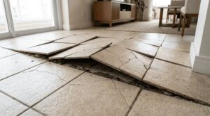 piso cedendo