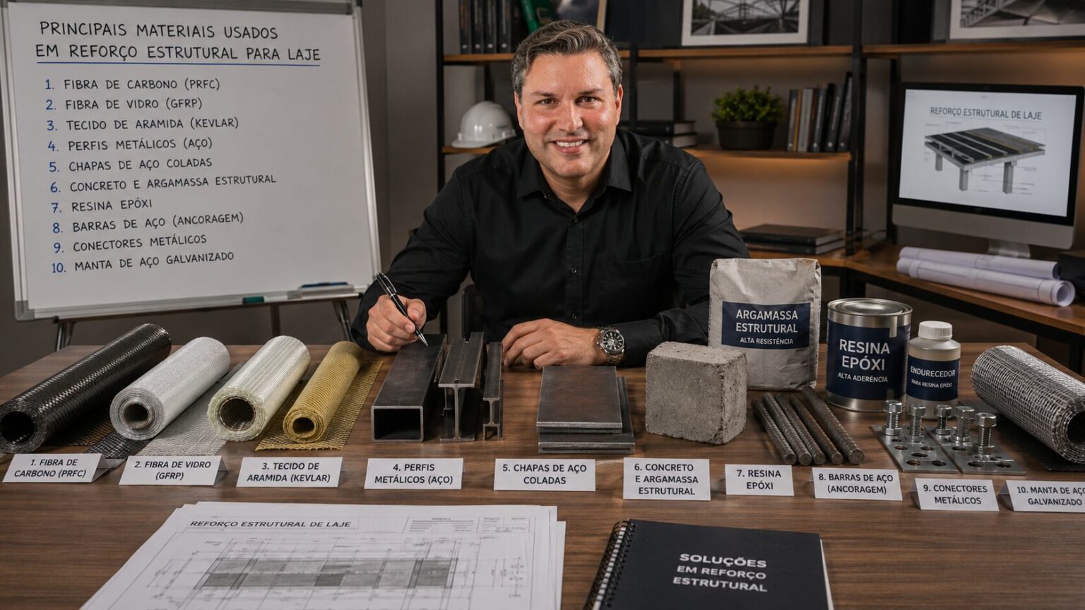 materiais reforço
