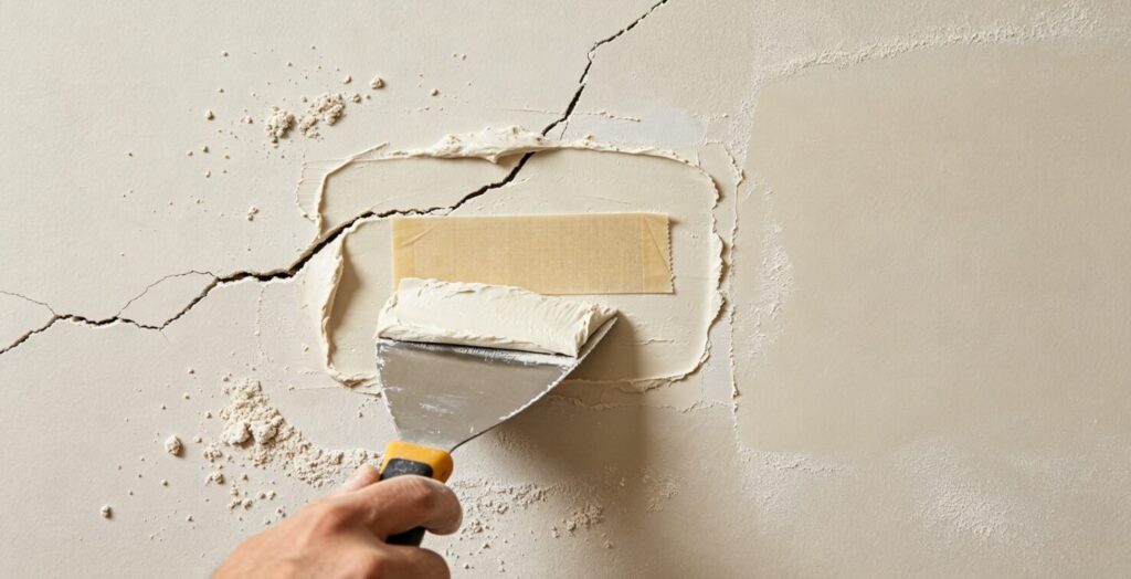 Reparar fissuras